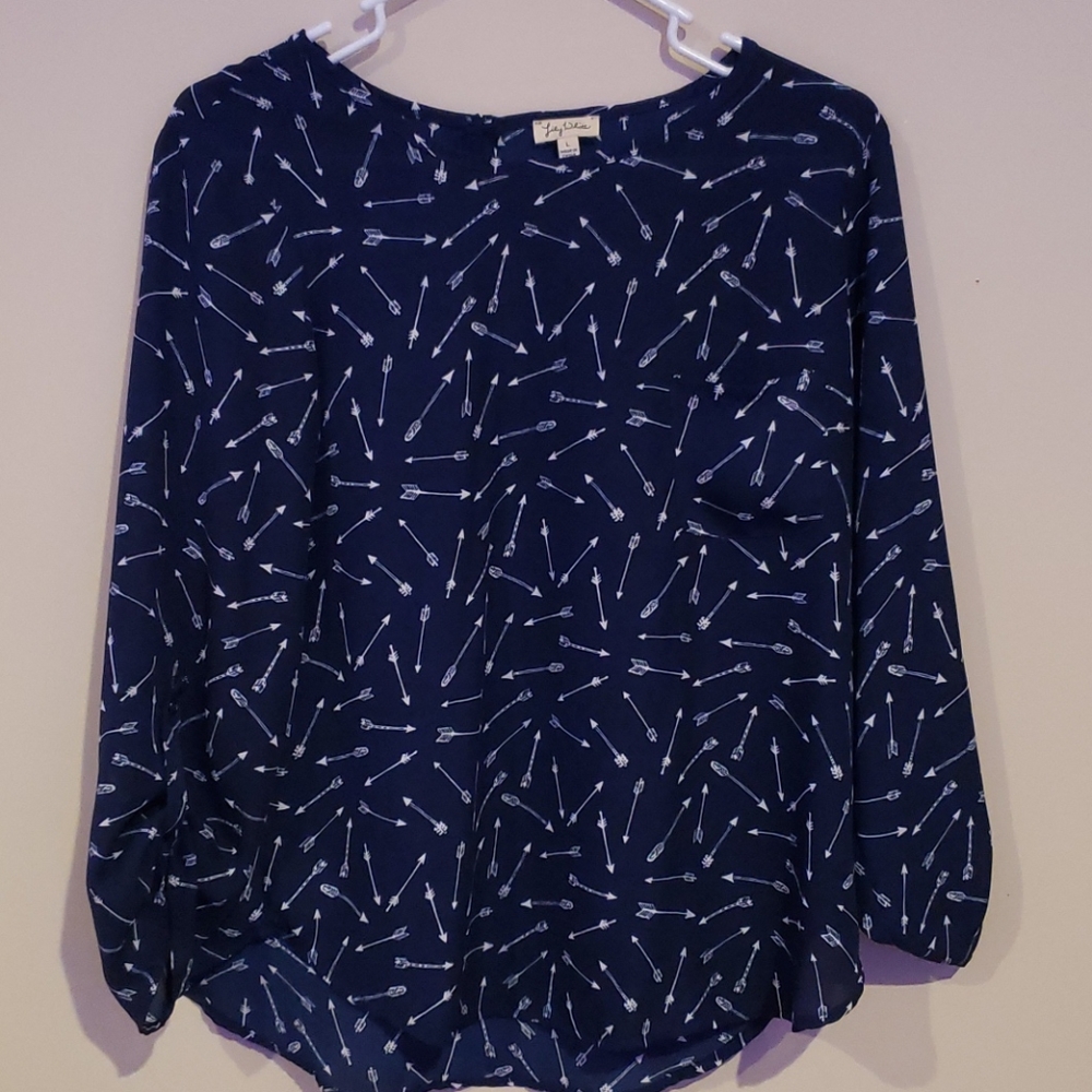 Navy blue shirt
